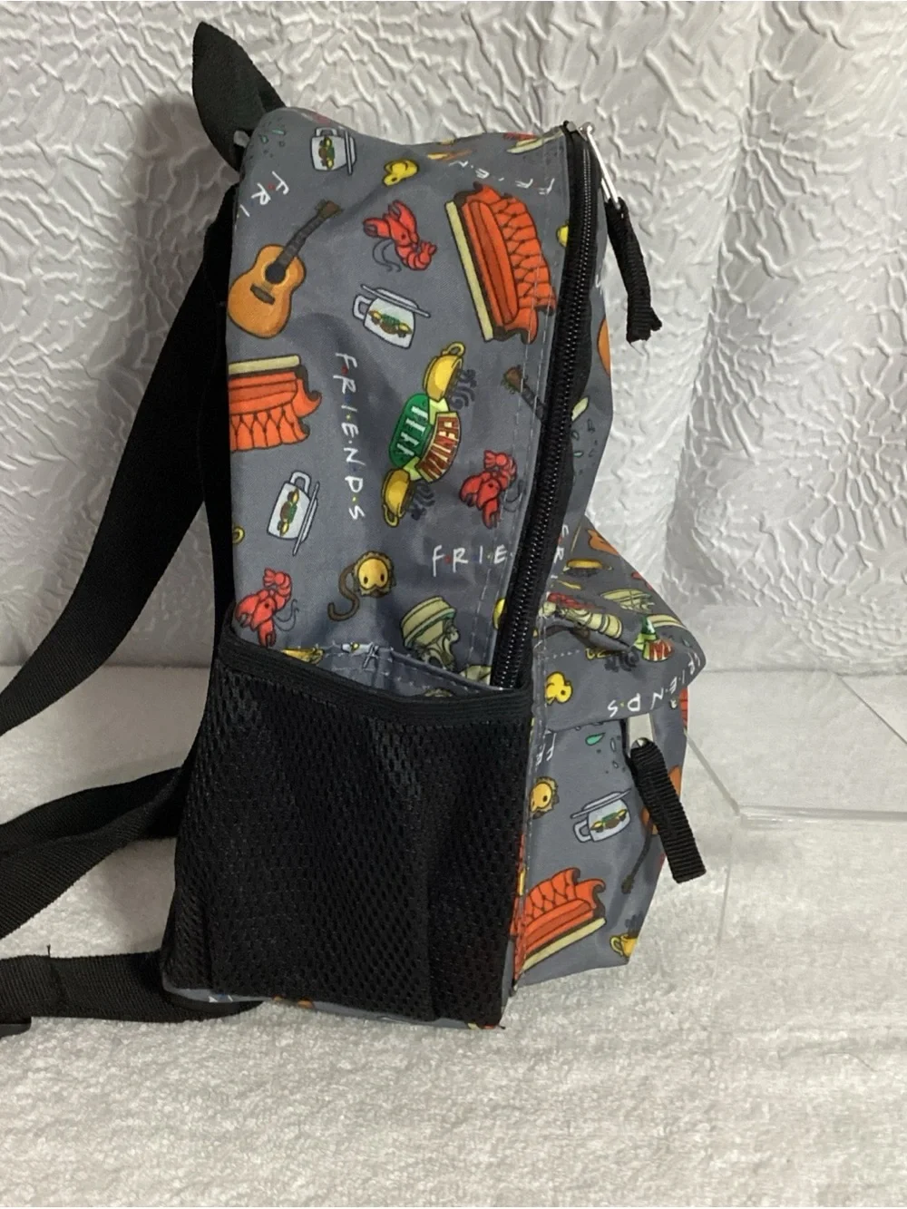 FRIENDS TV Show Classic Icons Graphic Mini Canvas Backpack From Target 2021 NWOT